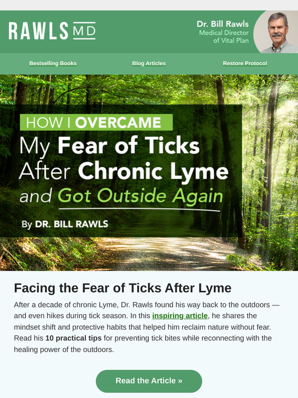 Afraid of Ticks? This Might Help