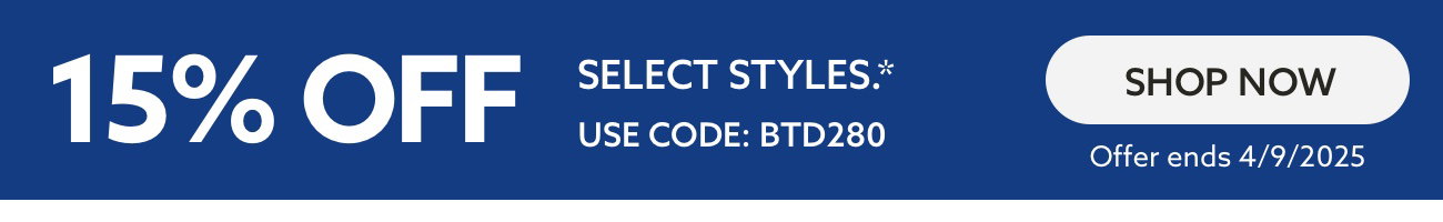 15% Off Sale | Shop Now