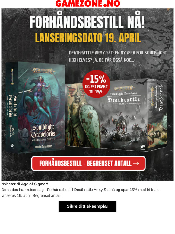 Warhammer Kundeklubb: Sikre din Deathrattle-hær nå!
