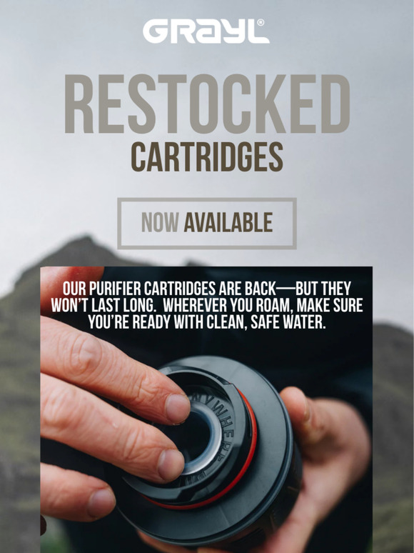 Back in Stock: Don’t Miss the Cartridge Restock