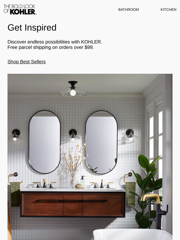 Explore the Best of KOHLER to Reimagine Your Space