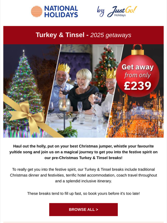 Turkey & Tinsel escapes: Festive fun on a budget!