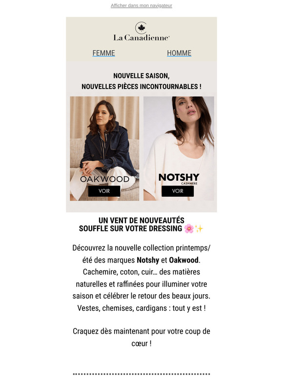 NOUVEAU ! Découvrez notre prêt-à-porter printemps🌿🧥