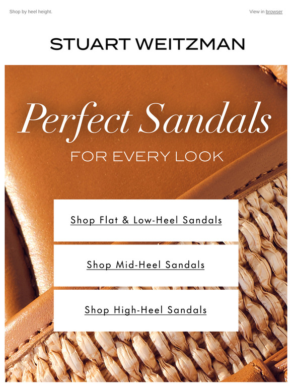 How to Find the Perfect Sandal for Every Look