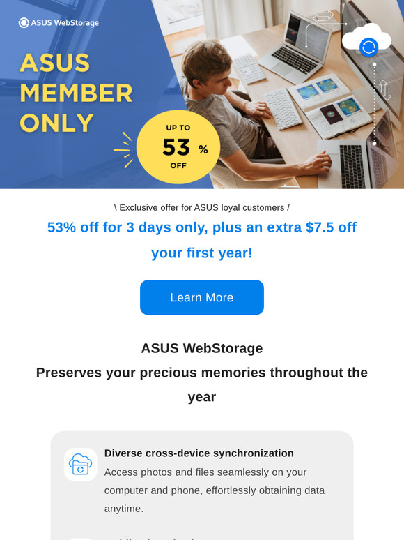[Important Notice] Your Exclusive ASUS Member Offer Will Expire in 3 Days.