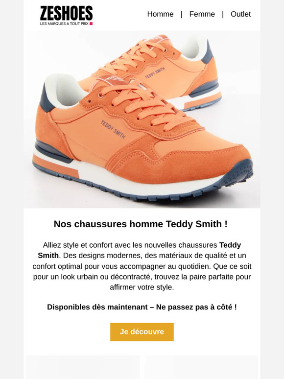 ✨ Notre collection de chaussures homme Teddy Smith