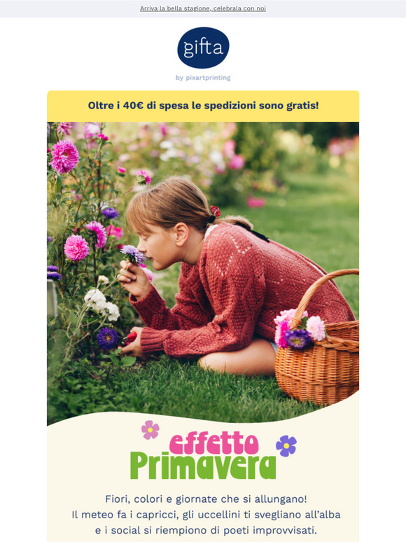 La primavera è nell'aria... e anche il -10% extra per te