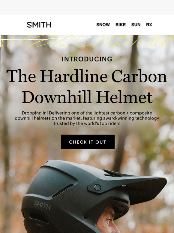 INTRODUCING the Hardline Downhill Helmet