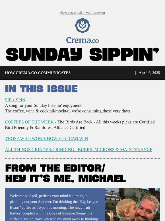Sunday Sippin’ | Grinder Maintenance, Burrs, & Micron Sized Particles
