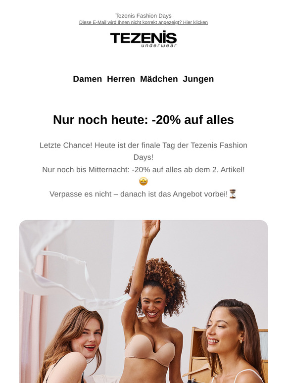 LAST CHANCE❗️ -20% auf alles
