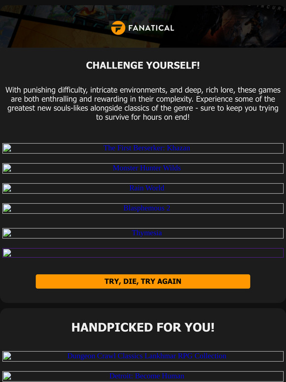 Face your hardest challenge yet
