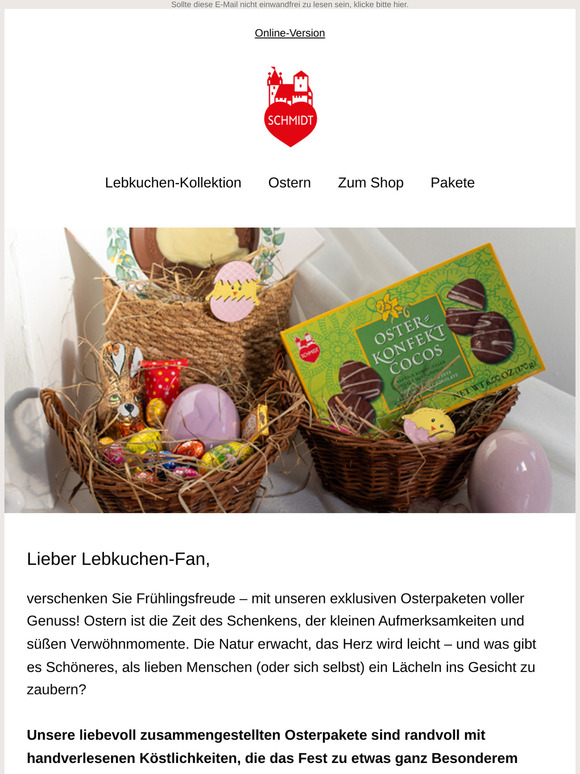 🐣 Osterfreude zum Verschenken – liebevoll gepackte Genuss-Pakete entdecken!