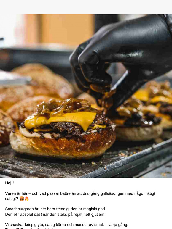 Bli smashburgare-expert! 🍔 På grillen & i köket!!