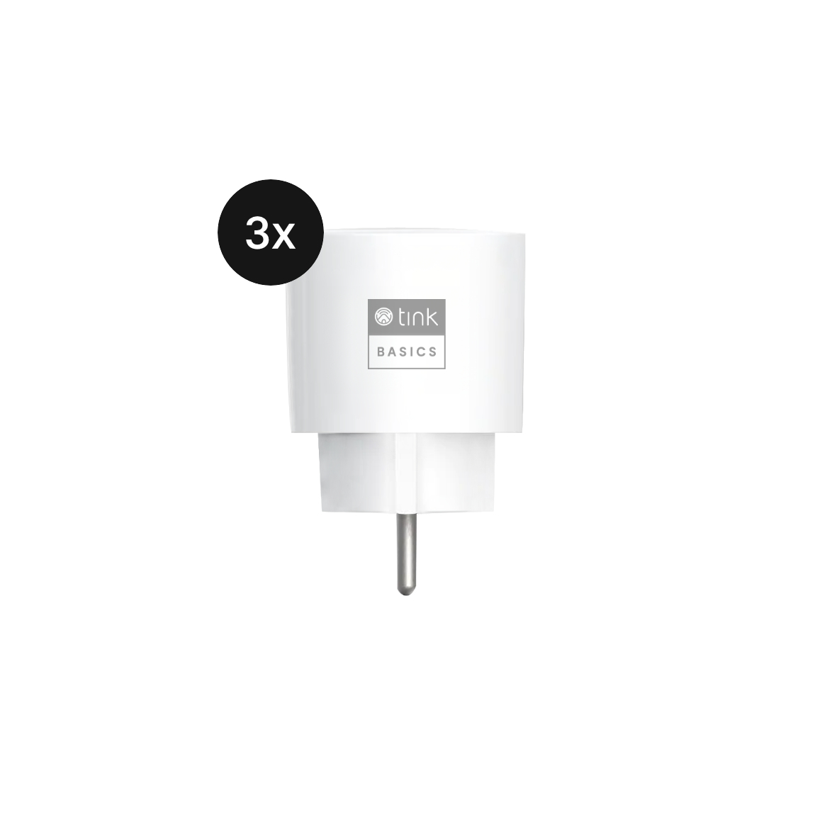 Image of tink Basics Smart Plug mit Matter - 3er-Set