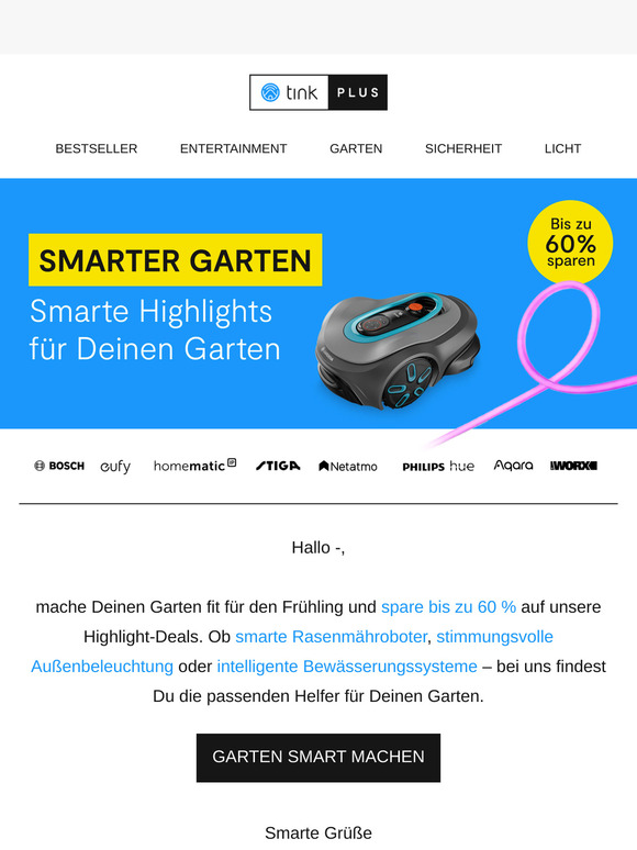 ✨ Smarte Garten-Highlights: Bis zu 60 % sparen