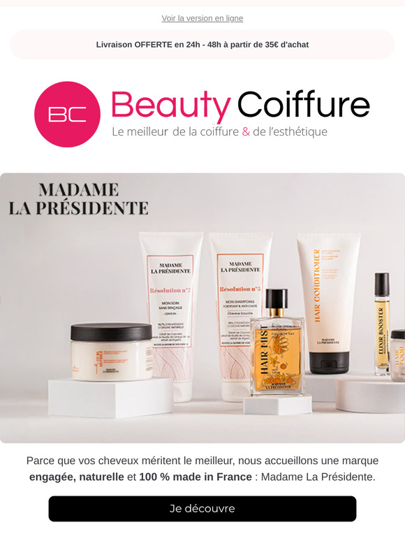 Madame La Présidente : des nouveautés chez Beauty Coiffure