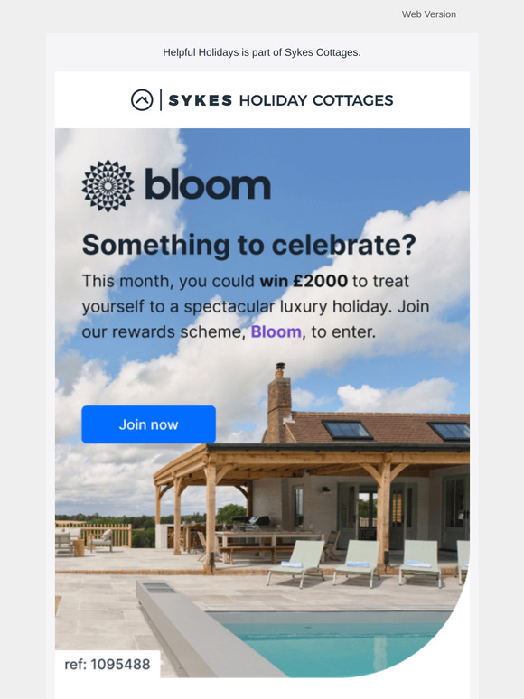 Win a luxury holiday with Bloom 🌸