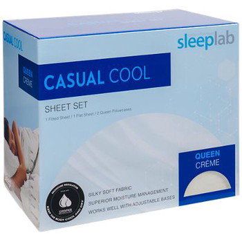 Jordan's Sleep Lab Casual Cool Sheet Set (Creme)