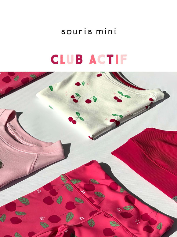 🍒⚽️ Pour vos petits sportifs!