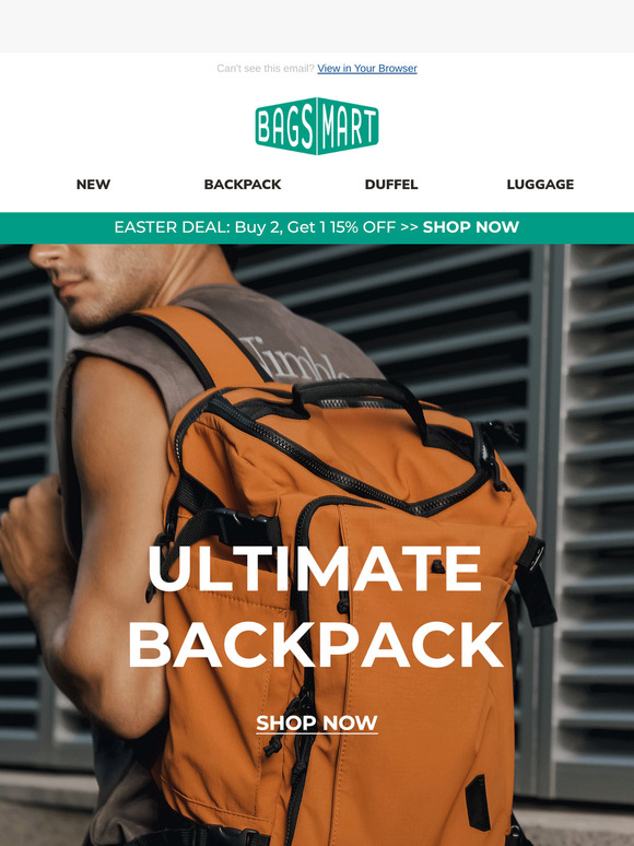 The Right Backpack For You 🎒