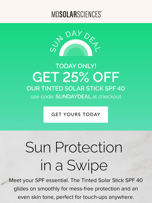 SunDay Deal ☀️