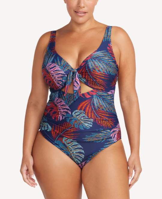 Nu Ornar Cezanne Plus Size One Piece Swimsuit