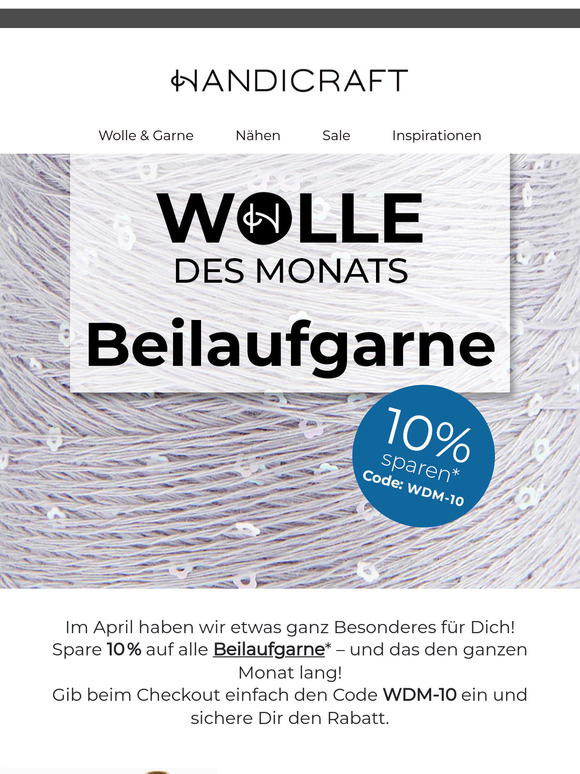 Wolle des Monats 🧶💕
