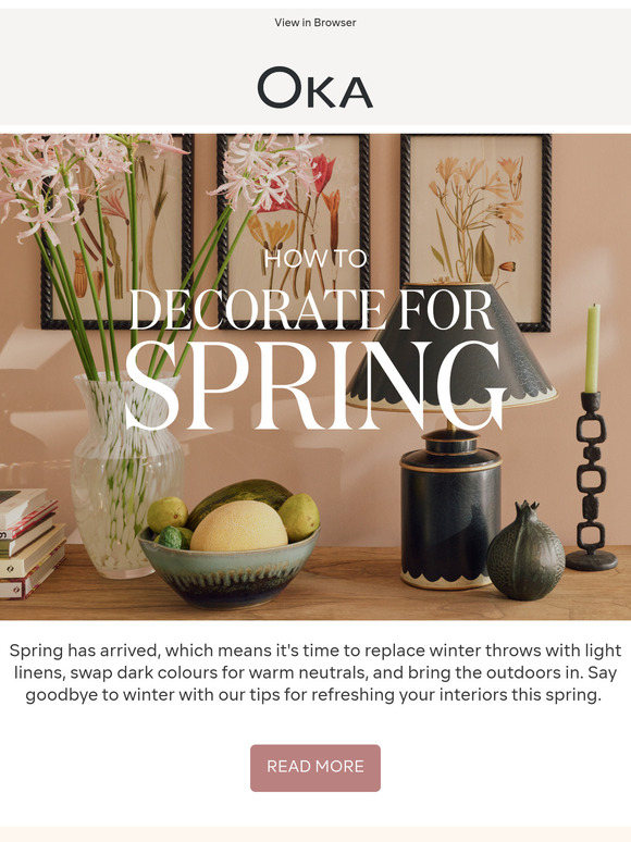 How to decorate for spring