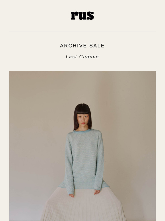 LAST DAYS — Archive Sale Ends Tomorrow