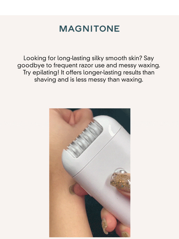 Ready to say hello to smoother skin? 🍑