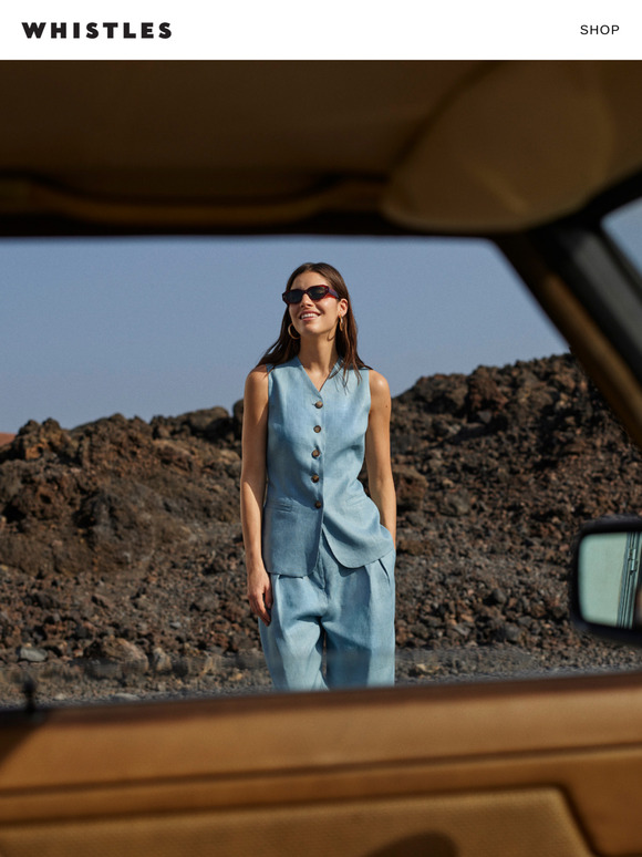New in Linen: Effortless spring- summer style