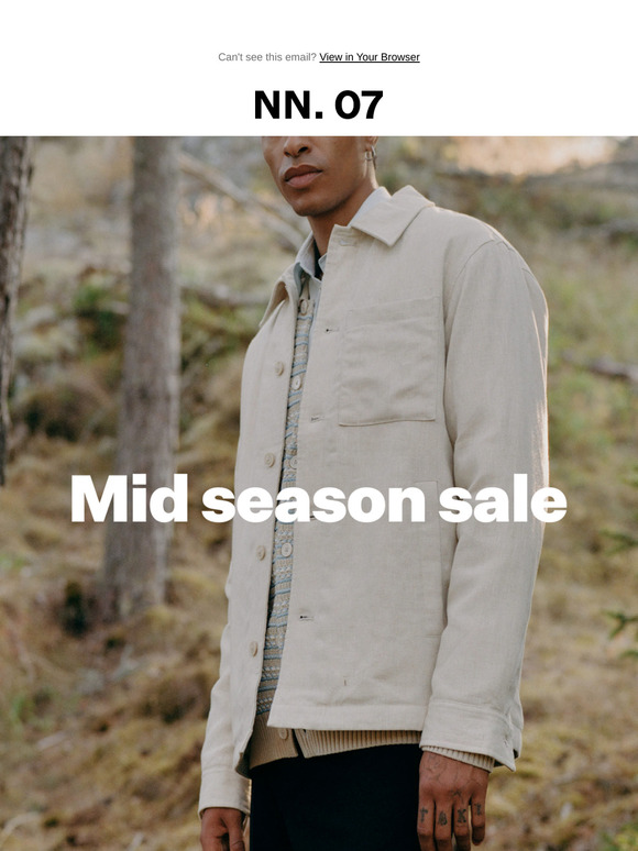 Mid season sale: Up to 50% off!