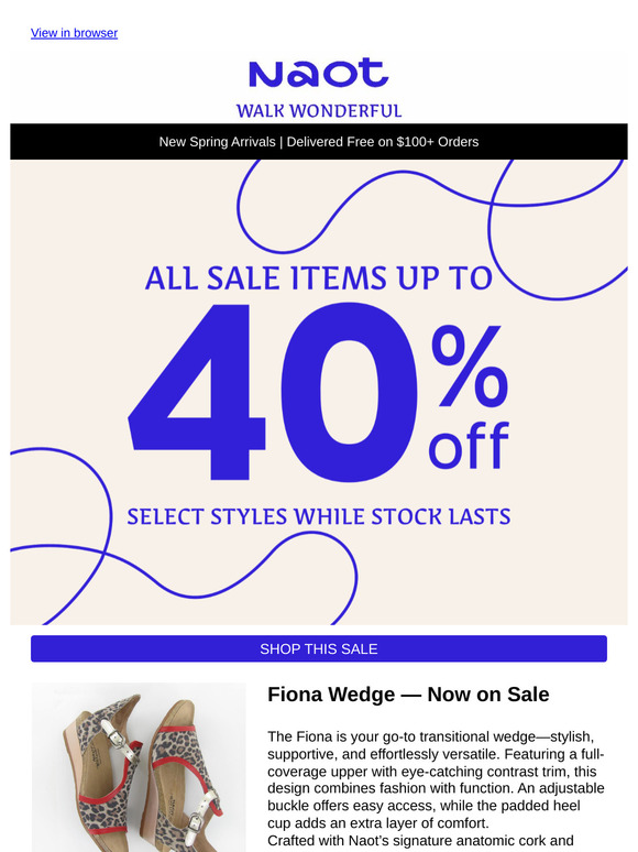 Style, Comfort & Savings in Every Step