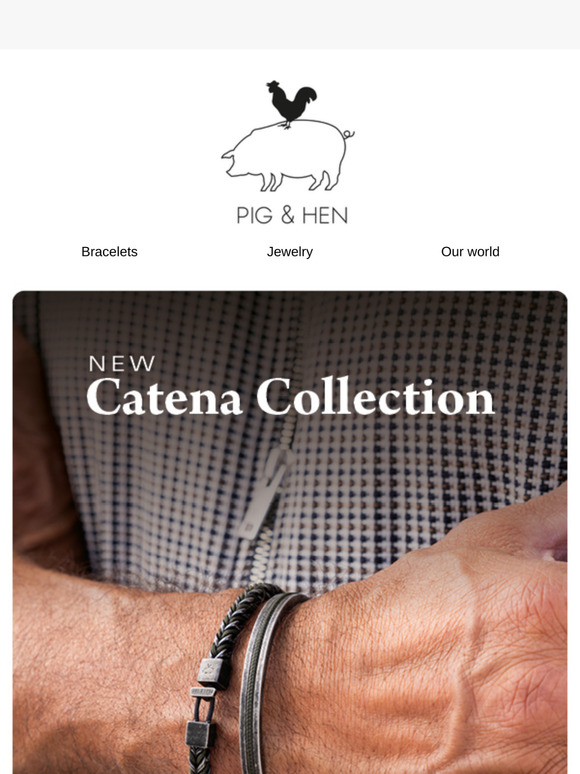 Catena Collection: iconic, durable bracelets