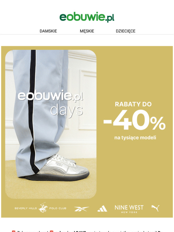 🚨 Zakupowy alarm! 🚨 Rabaty do -40%!