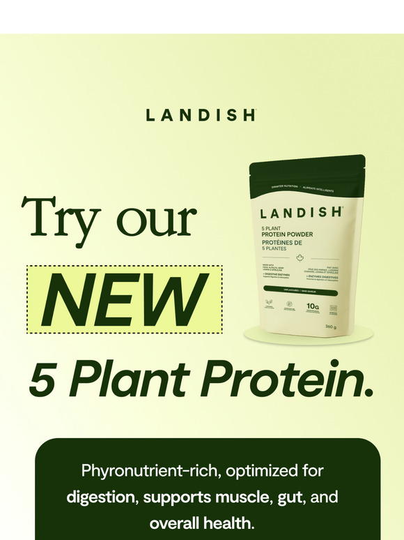 [ NEW & IMPROVED ] 💥 5 Plant Protein
