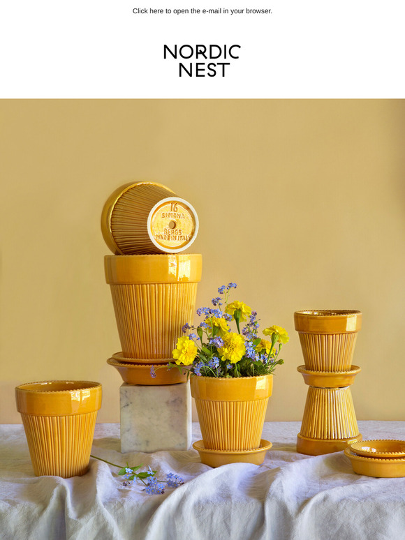 Sunny spring moments: details to brighten your home