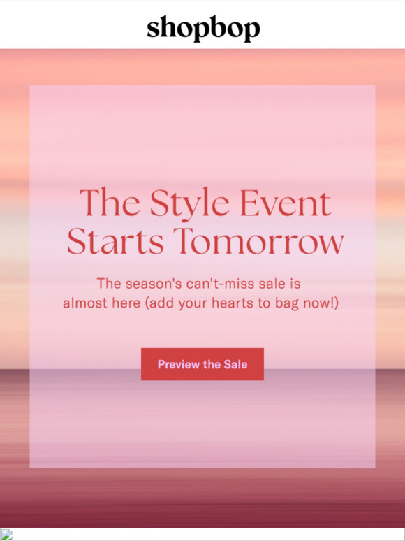 SNEAK PEEK: The Style Event starts tomorrow