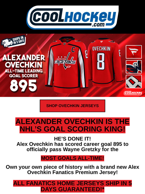 HE'S DONE IT! 🚨 🐐 Alexander Ovechkin is the NHL's All-Time Leading Goal Scorer! 👏