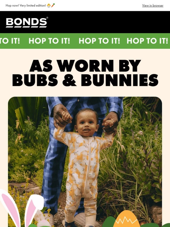 Did you HEAR? 🐰 Easter range inside.