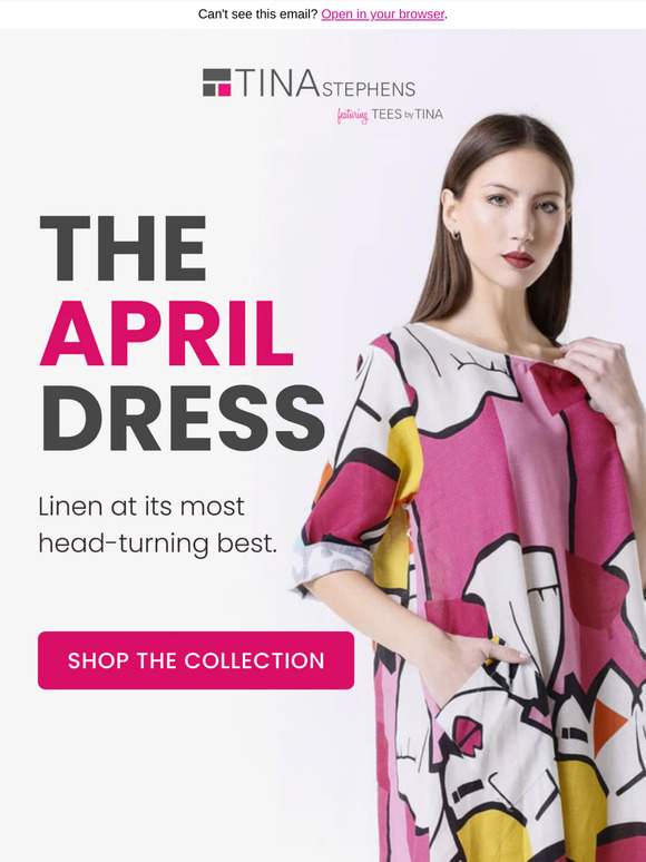 👗 April's must-have: The April Dress