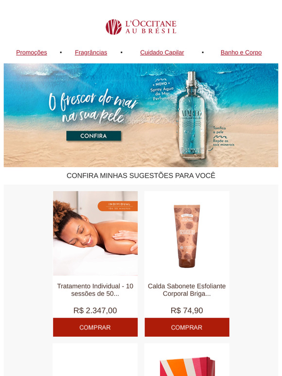 Mon amour, seus produtos estão aqui! 😃