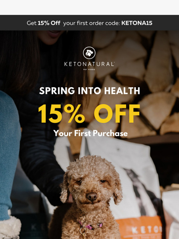 Spring into Health with 15% off