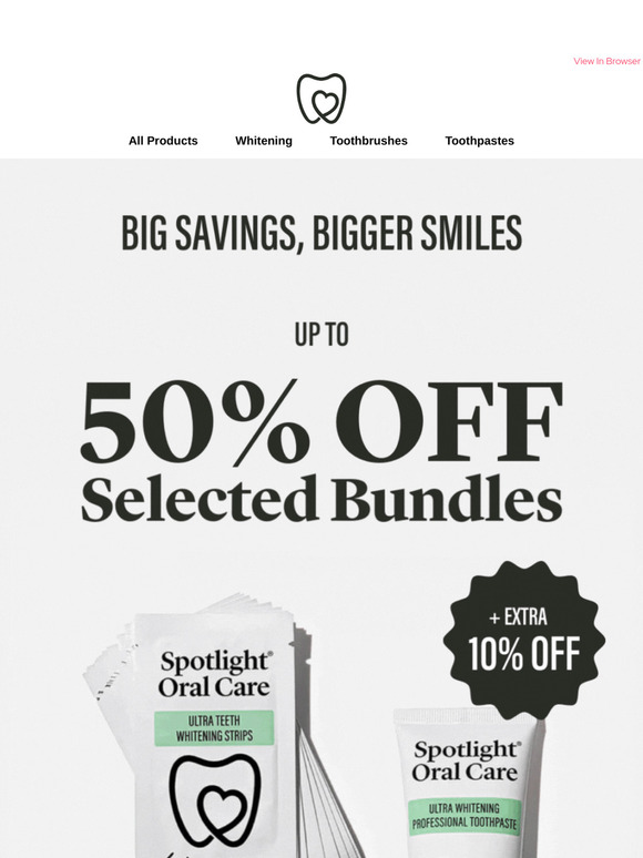 Big Savings, Bigger Smiles...