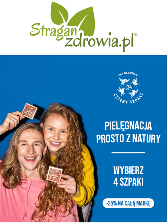 Pielęgnacja prosto z natury - teraz -25% taniej