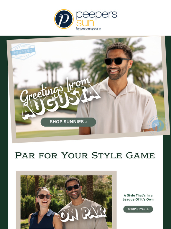 These Shades Are In Full Swing 🕶️ ⛳️