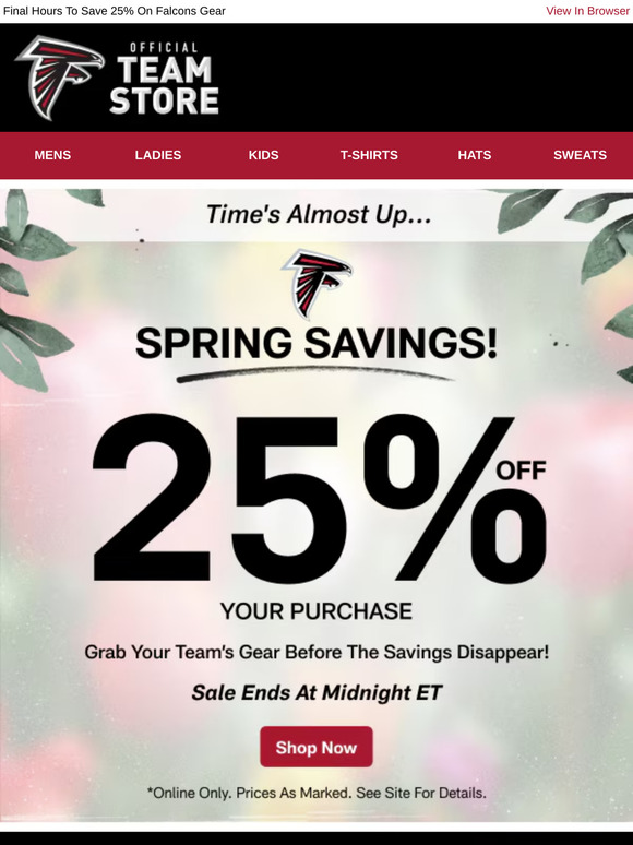 Every Second Counts -- 25% Off Is Ending!