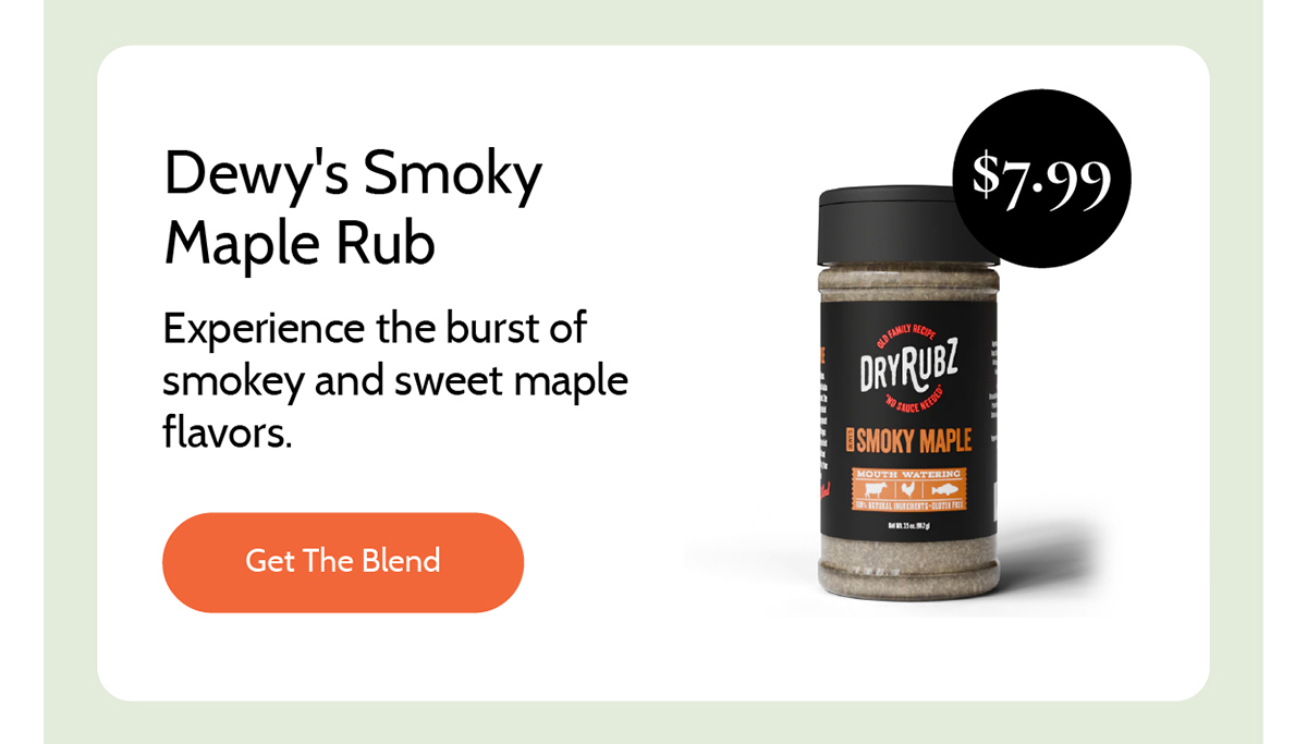 Dewy's Smoky Maple Rub