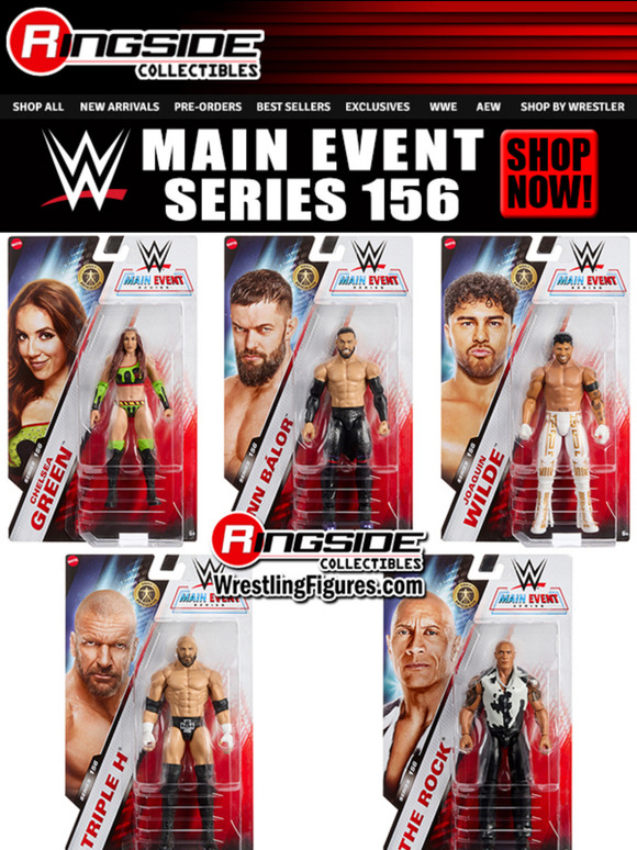 New WWE Main Event Figures IN STOCK!