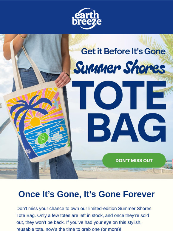 Hurry—Summer Shores Tote Bag Is Going Fast
